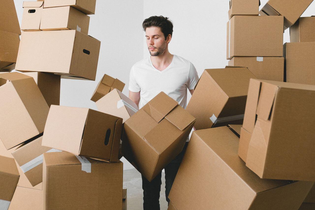 Pacific Crest Movers long distance moving truck heading to Victoria BC